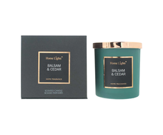 Home Lights Balsam &amp; Cedar Scented Candle, 215 g