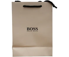 Hugo Boss, Hugo Boss, Cardboard Shopping Bag, Paper, Baltas