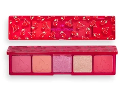 „I Heart Revolution Mini Match“ akių šešėlių paletė „Cherry Please“, 5 atspalviai, 11 g