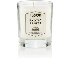 I Love Exotic Fruits Mango Grapefruit Mango Pineapple Scented Candle, 160 g