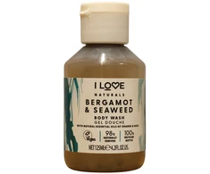 I Love Naturals Collection Bergamot &amp; Seaweed Hydrating Dušo želė For All Skin Types, 125 ml