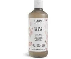 I Love Naturals Collection Vegan Hydrating Rose &amp; Argan kūno prausiklis, 500 ml