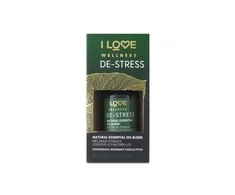 I LOVE WELLNESS DE-STRESS natūralių eterinių aliejų derinys, 10 ml