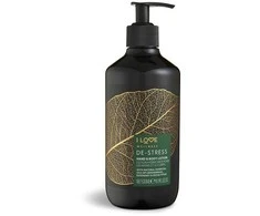 „I Love Wellness De-Stress“ veganiškas drėkinamasis ir minkštinamasis rozmarinų, eukaliptų ir citrinžolės losjonas rankoms ir kūnui, 500 ml