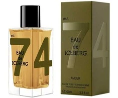 Iceberg Eau de Iceberg Amber EDT tualetinis vanduo vyrams, 100 ml