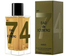 Iceberg Eau de Iceberg Amber EDT tualetinis vanduo vyrams, 100 ml