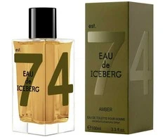 Iceberg Eau de Iceberg Amber EDT tualetinis vanduo vyrams, 100 ml
