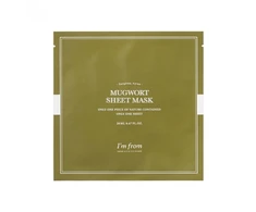 I'm From, Mugwort, Revitalizing, Hydrating, Sheet Mask, For Face, 20 ml