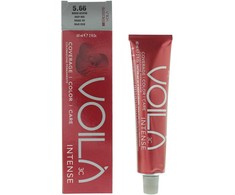 Intercosmo Voilà 3C Intense Permanent Hair Dye 5.66 Deep Raudona, 60 ml