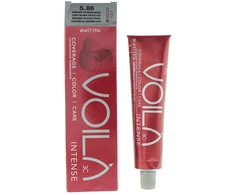 Intercosmo Voila 3C Intense Permanent Hair Dye 5.86 šviesiai rudas Toffee Raudona, 60 ml