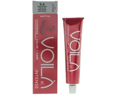 Intercosmo, Voila 3C Intense, Permanent Hair Dye, 5.6 Tropical Raudona, 60 ml