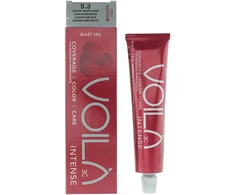 Intercosmo Voila 3C Intense Permanent Hair Dye 5.3 Light Golden Brown, 60 ml