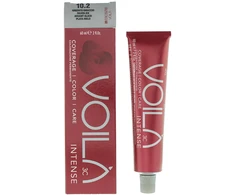 Intercosmo Voila 3C Intense Permanent Hair Dye 10.2 Sidabrinis Ice, 60 ml
