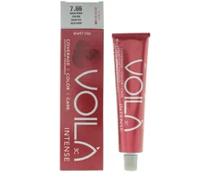Intercosmo Voilà 3C Intense Permanent Hair Dye 7.66 Fire Raudona, 60 ml