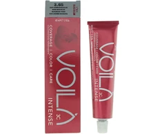 Intercosmo Voilà 3C Intense Permanent Hair Dye 3.65 Dark Beaujolais, 60 ml