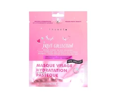Inuwet Fruit Collection Watermelon Hydrating Regenerating &amp; Refreshing Sheet Mask Face Day &amp; Night, 30 ml