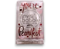 Set Trio InvisiBobble Waver You're Pearlfect Plaukų sagtukas Crystal Clear, 3 pcs