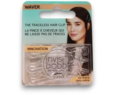 Set Trio InvisiBobble Waves Plaukų sagtukas Crystal Clear, 3 pcs