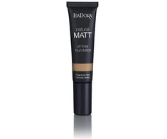 „IsaDora Natural Matt Oil Free“ matinis skystas makiažo pagrindas, 20 medaus, 50 ml