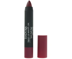 IsaDora Twist-Up Matte Lipstick Kreminis Lipstick 66 Violetinė Prune 3.3 g