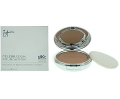 „It Cosmetics Celebration“ kompaktiškas makiažo pagrindas, sodrus SPF50+, 9 g