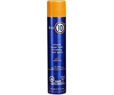 It's a 10 Miracle Super Hold Finishing Purškiklis Plus Keratin Plaukų lakas Style Extra Strong Hold, 334 ml
