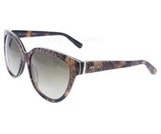 Jimmy Choo, Odette/S, Akiniai nuo saulės, 6UJ/DB -56 -17 -140, Moterims