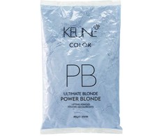 Set Duo Keune Power Skirtas šviesiems plaukams Hair Oxidant Powder Refill, 2 pcs, 500g