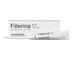 Labo Fillerina 12HA tankinantis užpildas, 3 laipsnio, drėkinantis ir stangrinantis lūpų kontūro kremas, 15 ml
