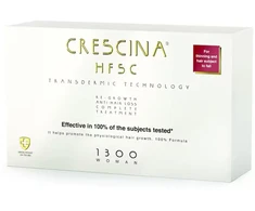 Labo Crescina Transdermic HFSC 1300 For Growth Stimulation Ampoules Treatment Serum For Scalp For Women 10 +10 vnt. 3.5 ml