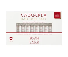 Labo Cadu-Crex Severe Stage Serumas nuo intensyvaus plaukų slinkimo, ampulės galvos odai, Moterims, 40 vnt. po 3,5 ml