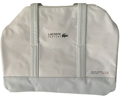 Lacoste, Eau de Lacoste L.12.12, Polyester, Textile Bag, Weekend Bag, Baltas, Unisex, 16 x 10 x 10 inch