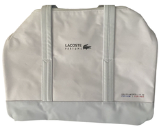 Lacoste, Eau de Lacoste L.12.12, Polyester, Textile Bag, Weekend Bag, Baltas, Unisex, 16 x 10 x 10 inch