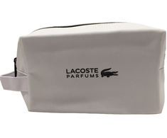 Lacoste, Lacoste, Textile Bag, Toiletry, Baltas, For Men