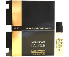 Lalique, Noir Premier - Terres Aromatiques, Eau De Parfum, For Men, 1.5 ml *Vial