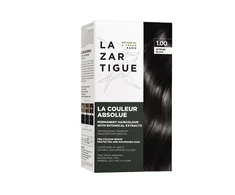 Lazartigue La Couleur Absolue Permanent Hair Dye 1.00 Intense Juodas, 143 ml