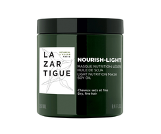 Lazartigue Nourish-Light Vegan Hair Treatment Kreminis Mask Moisturizing After Šampūnas, 250 ml