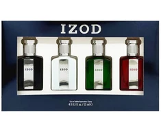 Legacy Set Izod: Baltas Eau De Toilette For Men, 15 ml + Žalias Eau De Toilette For Men, 15 ml + Raudona Eau De Toilette For Men, 15 ml + Mėlyna Eau De Toilette For Men, 15 ml