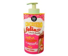 Lola Cosmetics, Cachinho Feliz Kids, Chocolate, Hair Styling Kreminis, Flexible Hold, 480 g