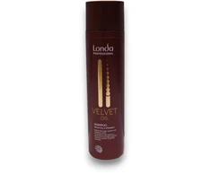 Londa Professional Velvet Oil Argan Oil &amp; Vitamin E plaukų šampūnas atstatančiam plaukams, 250 ml