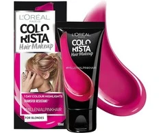 L'Oreal Paris Colorista Hair Makeup Semi-Permanent Hair Dye #MILLENIALPINK, 30 ml