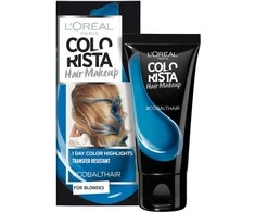 L'Oreal Paris Colorista plaukų makiažo pusiau ilgalaikiai plaukų dažai #COBALTHAIR, 30 ml