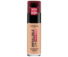 L'Oreal Paris, Infaillible 24h Fresh Wear, All-Day Wear, Liquid Foundation, 235, Honey, SPF 25, 30 ml