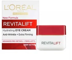 L'Oreal Paris Revitalift Hydrating Paakių kremas, 15 ml