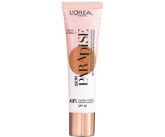L'Oreal Paris, Skin Paradise, Aloe Vera, Hydrating, Vanduo Kreminis, For Face, SPF 20, 01, Deep, 30 ml