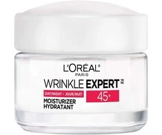 „L'Oreal Paris Wrinkle Expert 45+ Hydrating Day &amp; Night“ drėkinamasis veido kremas nuo raukšlių, 50 ml