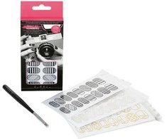 Bel London Lottie London Paint by Numbers Nail Stickers, 9 vnt.