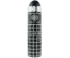 Louis Cardin, Illusion, Dezodorantas Purškiklis, For Men, 200 ml