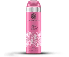 Louis Cardin Rožinė Cloud Dezodorantas Purškiklis For Women, 200 ml