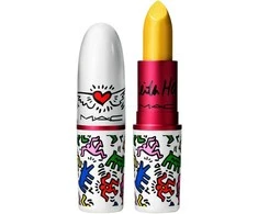 MAC Viva Glam X Keith Haring Longwear Kreminis Lipstick Geltona, 3 g